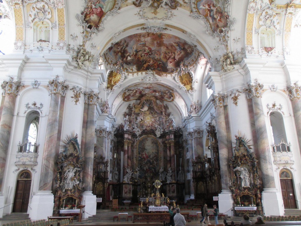 Die Klosterkirche in Ottobeuren